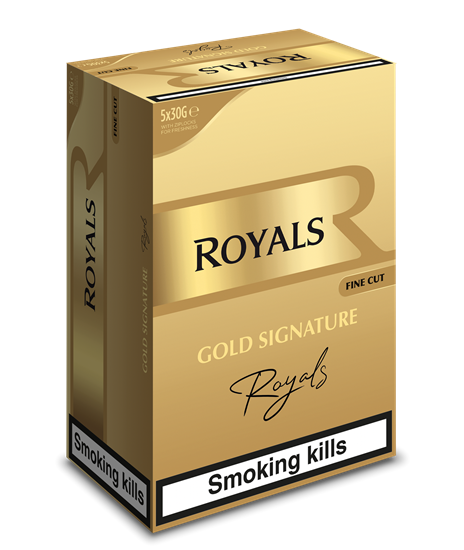 Picture of ROYALS GOLD FINE CUT 30g x 5  