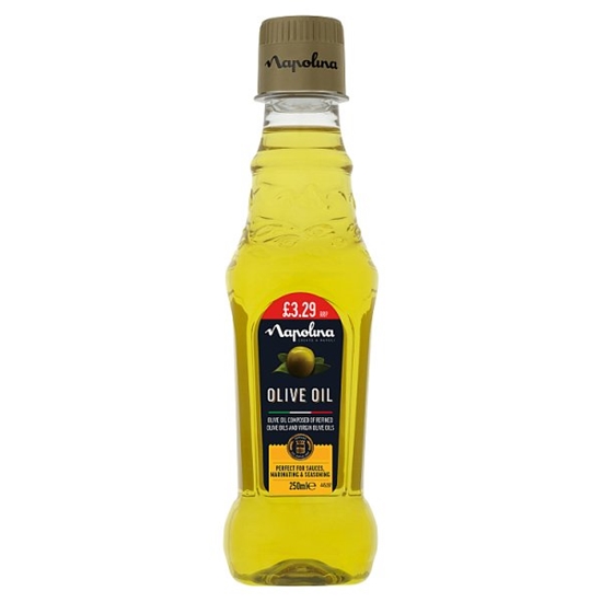 Picture of PM £3.49 NAPOLINA OLIVE OIL 250ML X 6