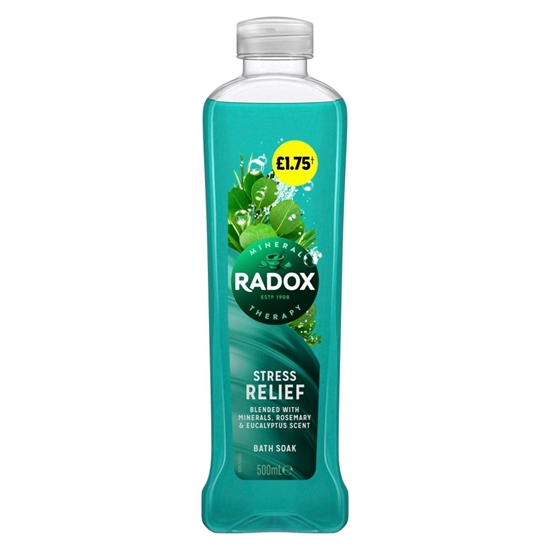 Picture of PM £1.75 RADOX BATH STRESS RELIEF 500ML X 6