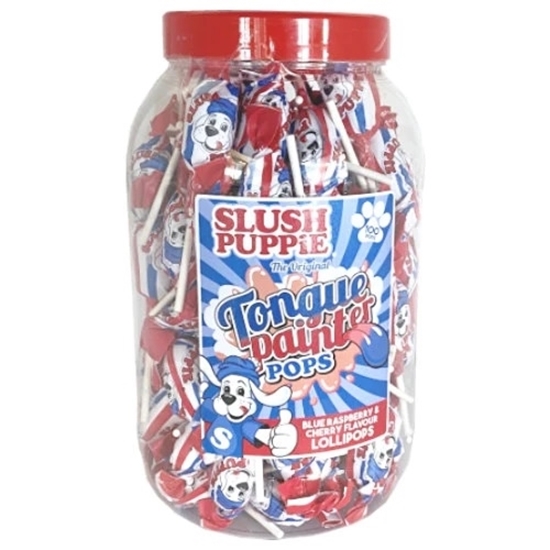 Picture of SLUSH PUPPIE TONGUE PAINTER LOLLY 15g x 100