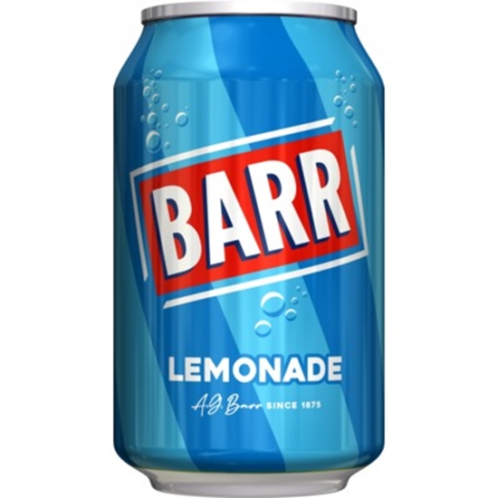 Picture of BARR LEMONADE CANS 330ML X 24