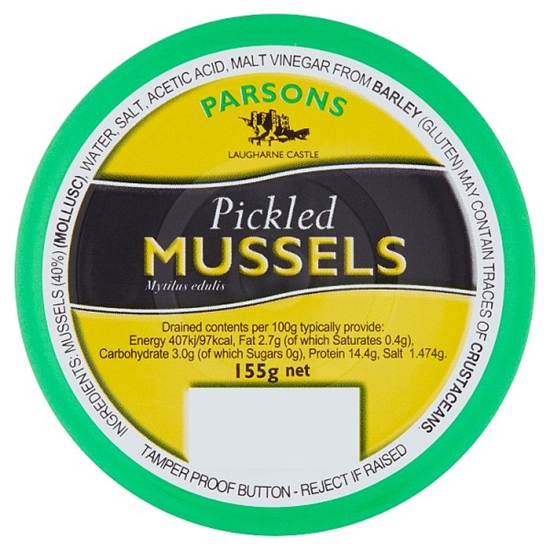 Picture of PARSONS MUSSELS 155G X 12