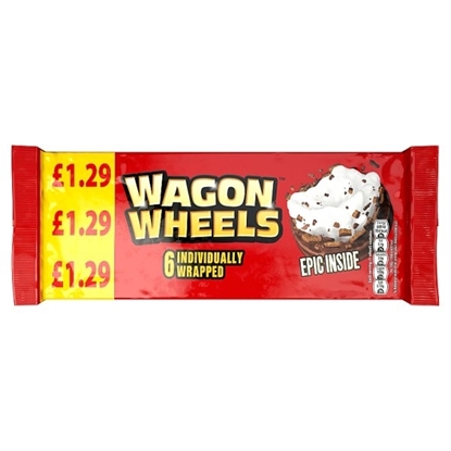 Picture of PM £1.29 WAGON WHEELS ORIGINAL 6PK X 16 