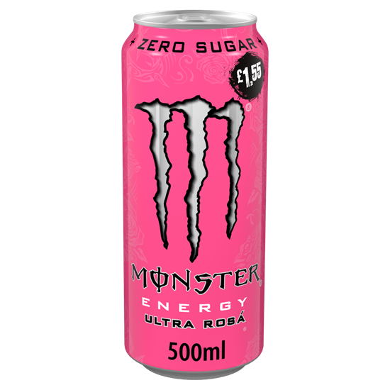 Picture of PM £1.55 MONSTER ULTRA ROSA 500ML X 12