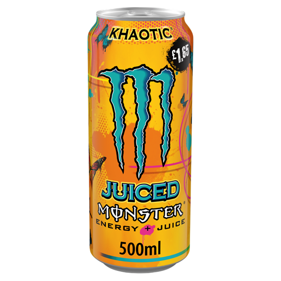 Picture of PM £1.65 MONSTER KHAOTIC 500MLS x12