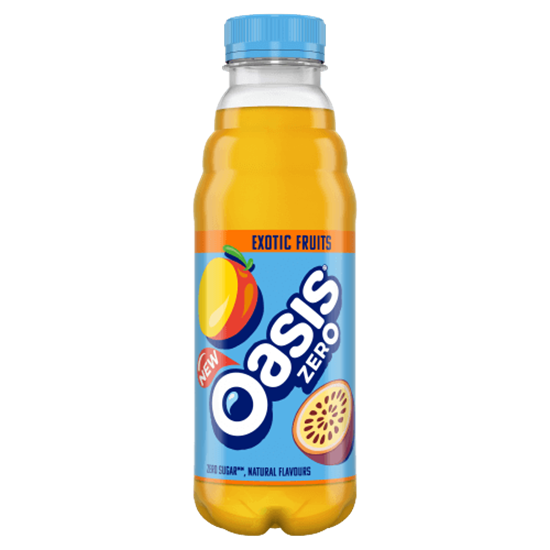 Picture of OASIS ZERO EXOTIC FRUIT 500ML X 12