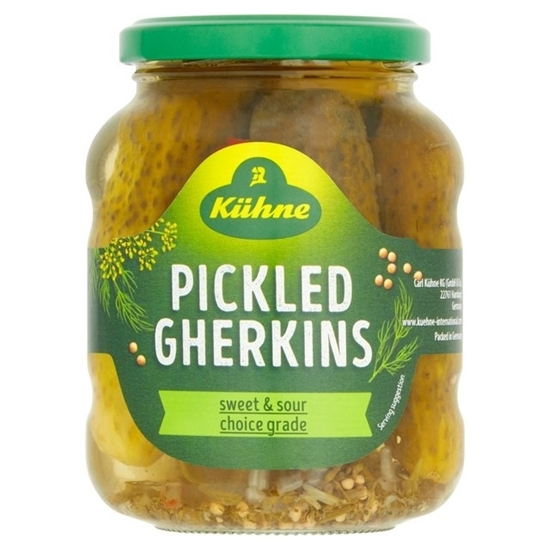 Picture of KUHNE WHOLE GHERKINS 330G X 6