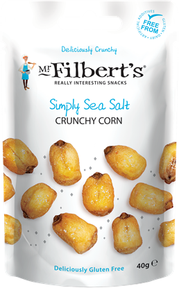 Picture of FILBERTS SEA SALT CRUNCHY CORN 40g x 15