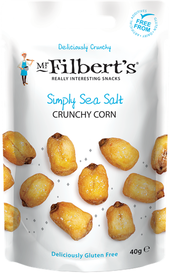 Picture of FILBERTS SEA SALT CRUNCHY CORN 40g x 15