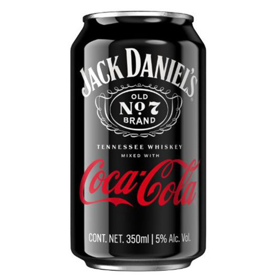 Picture of JACK DANIELS & REAL COCA COLA 330ML X 12