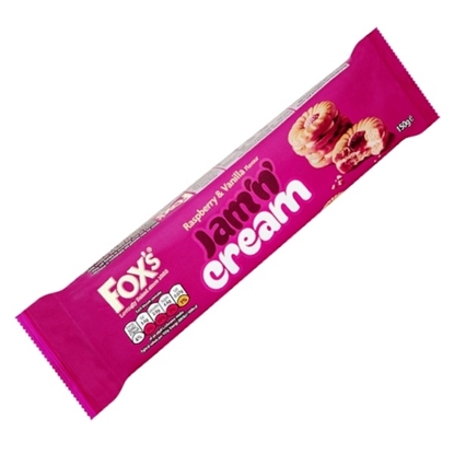 Picture of FOXS JAM AND CREAM 150G X 20