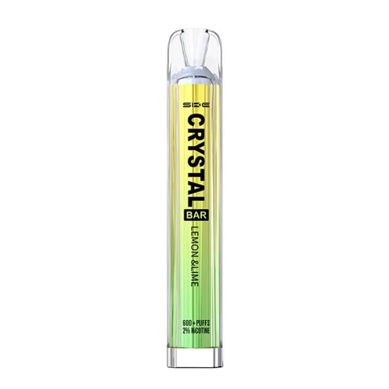 Picture of CRYSTAL LEMON & LIME VAPE BAR 20mg x 10