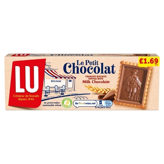 Picture of PM £1.69 LU LE PETIT CHOCOLAT 150G X 14