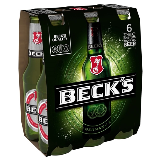 Picture of BECKS 275ML 6PK X 4