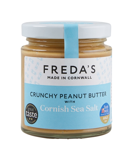 Picture of FREDAS PEANUT BUTTER & CORNISH SEA SALT 180g x 6