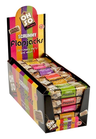 Picture of OH SO SCRUMMY FLAPJACK MIXED CASE 110g x 30