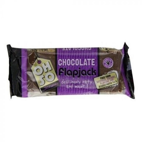 Picture of OH SO SCRUMMY FLAPJACK CHOCOLATE TOPPED 110G X 30