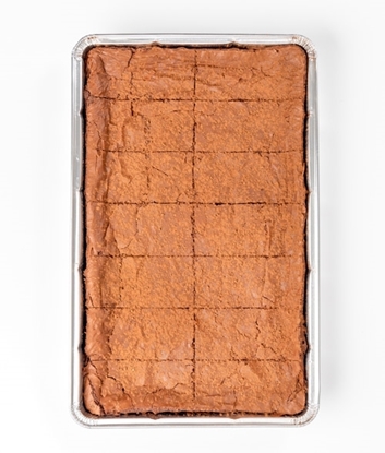 Picture of TRAYBAKES SERVICE TRAY RICH  CHOCOLATE BROWNIE X 1