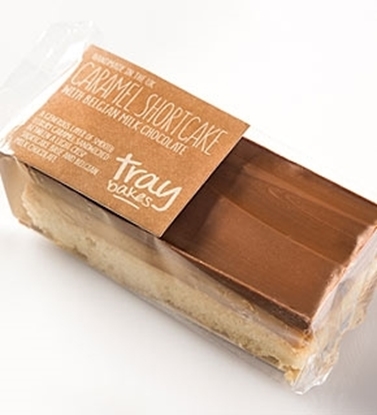 Picture of TRAYBAKES WRAPPED CARAMEL SHORTCAKE 1 X 12