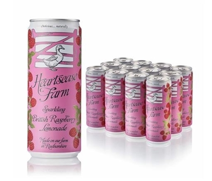 Picture of HEARTSEASE RASPBERRY CANS 330ml x 12