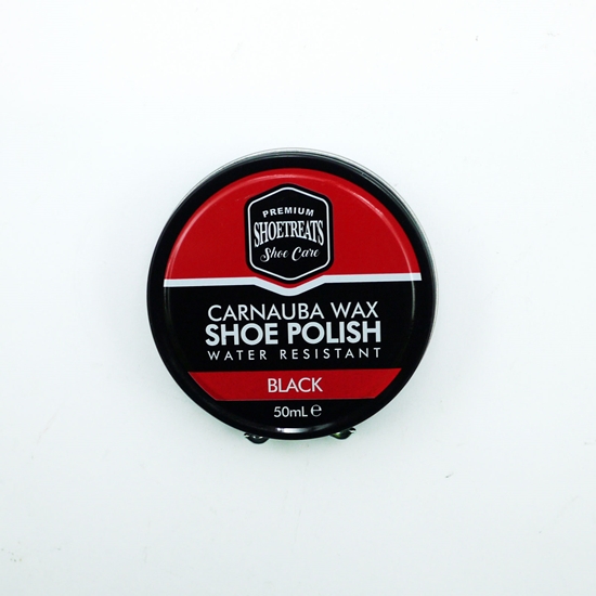 Picture of SHOE TREATS WAX BLACK SHOE POLISH 50ML X12