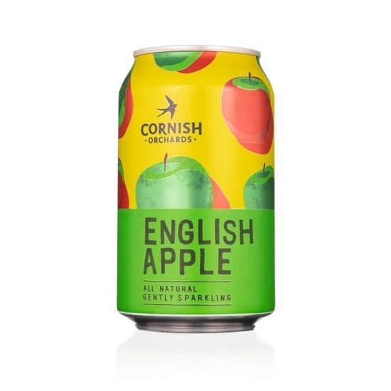 Picture of CORNISH ORCHARD ENGLISH APPLE CAN 330ml x 24