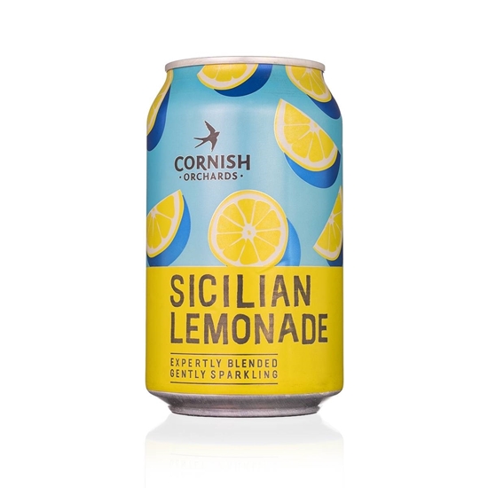 Picture of CORNISH ORCHARD LEMONADE CAN 330ml x 24