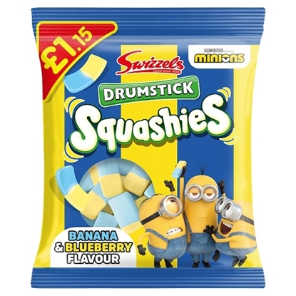 Picture of PM £1.15 SWIZZELS SQUASHIES MINIONS 110g x 12