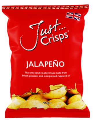 Picture of JUST CRISPS JALAPENO 40g x 24