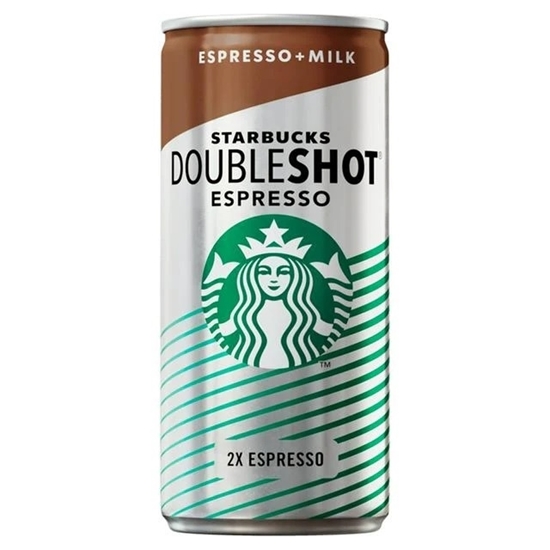 Picture of STARBUCKS DOUBLE SHOT ESPRESSO 200ml CAN x 12