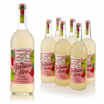 Picture of HEARTSEASE APPLE & RHUBARB GLASS 750ml x 6