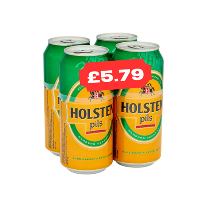 Picture of PM £6.49 HOLSTEN PILS 440ML 4PK X 6    