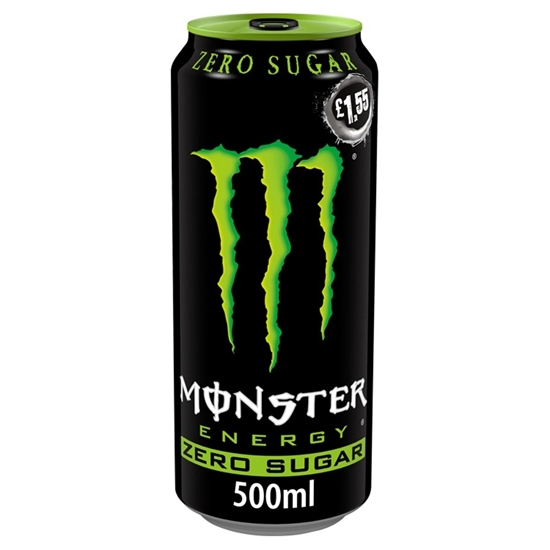 Picture of PM £1.55 MONSTER ENERGY *ZERO SUGAR* 500ml x 12