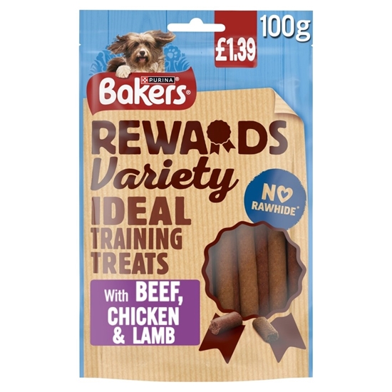 Picture of PM £1.39 BAKERS TREAT REWARDS 100G X 8