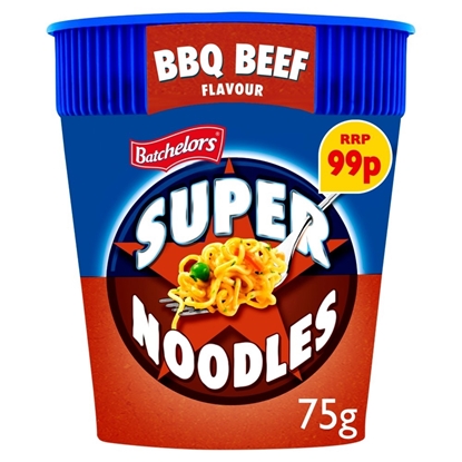 Picture of PM 99P SUPER NOODLES BBQ BEEF POTS 75G x 8