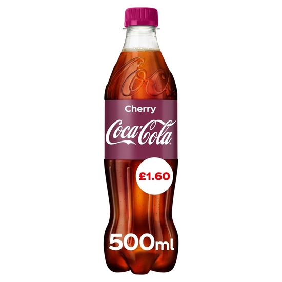 Picture of PM £1.60 CHERRY COKE 500ML BOTTLE X 12