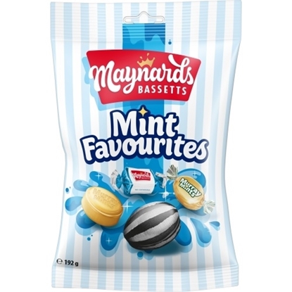 Picture of MAYNARDS BASSETTS MINT FAVORITES 192G BAG X 12