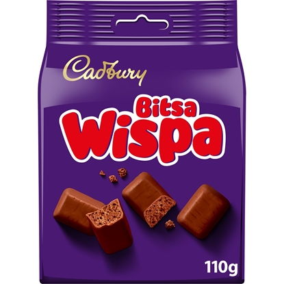 Picture of CADBURY BITSA WISPA POUCH 110G X 10