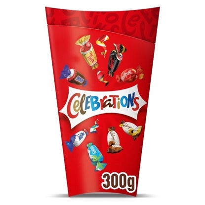 Picture of CELEBRATIONS FLIP BOX 300g x 9