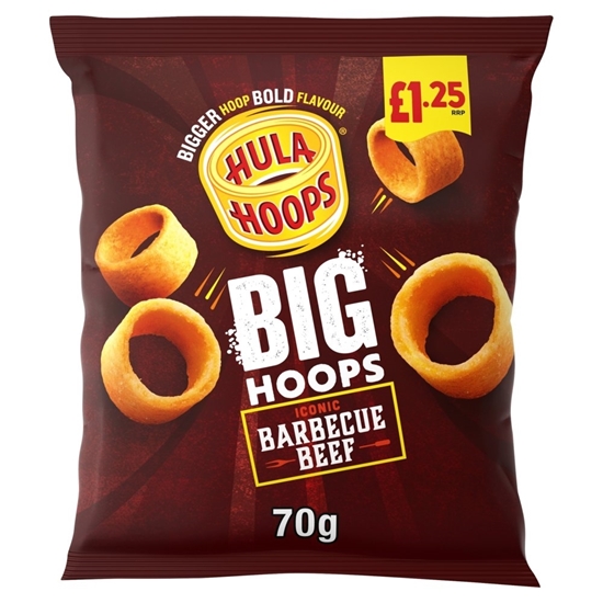 Picture of PM £1.25 BIG HOOPS BBQ 70g X 20