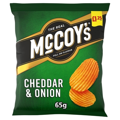 Picture of PM £1.25 MCCOYS CHEESE & ONION 65G X 20