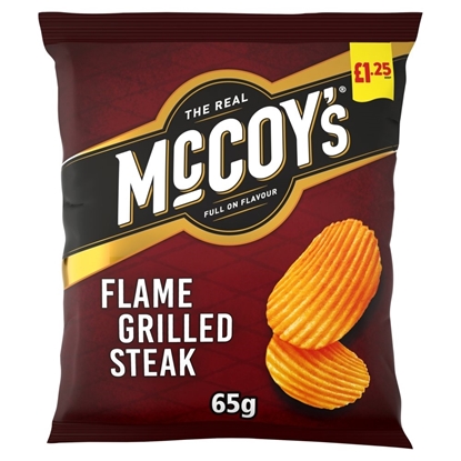 Picture of PM £1.25 MCCOYS GRILLED STEAK 65G x 20