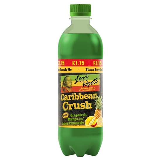 Picture of PM £1.15 LEVI ROOTS CARIBBEAN CRUSH 500ML X12