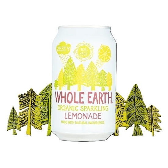 Picture of WHOLE EARTH ORGANIC LEMONADE 330ml x 24