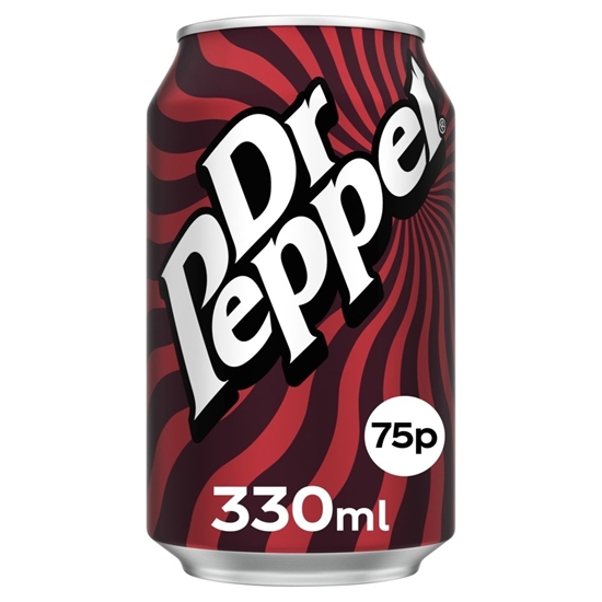Picture of PM 85P DR PEPPER CANS 330ML X 24