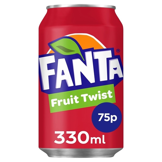 Picture of PM 85P FANTA FRUIT TWIST CAN 330ML x 24