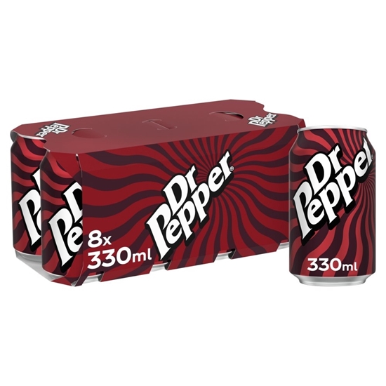 Picture of DR PEPPER 330ML X 8PK X 3  