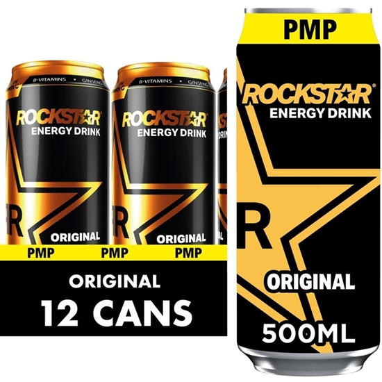 Picture of PM £1.29 ROCKSTAR ENERGY 500ML X 12