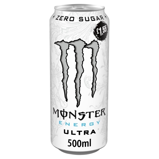 Picture of PM £1.55 MONSTER ULTRA WHITE 500ML X 12