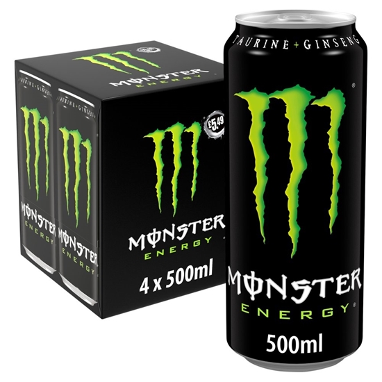 Picture of PM £5.49 MONSTER ORIGINAL 500ml 4PK x 6